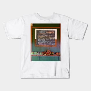 Road to Hana Study 01 Kids T-Shirt